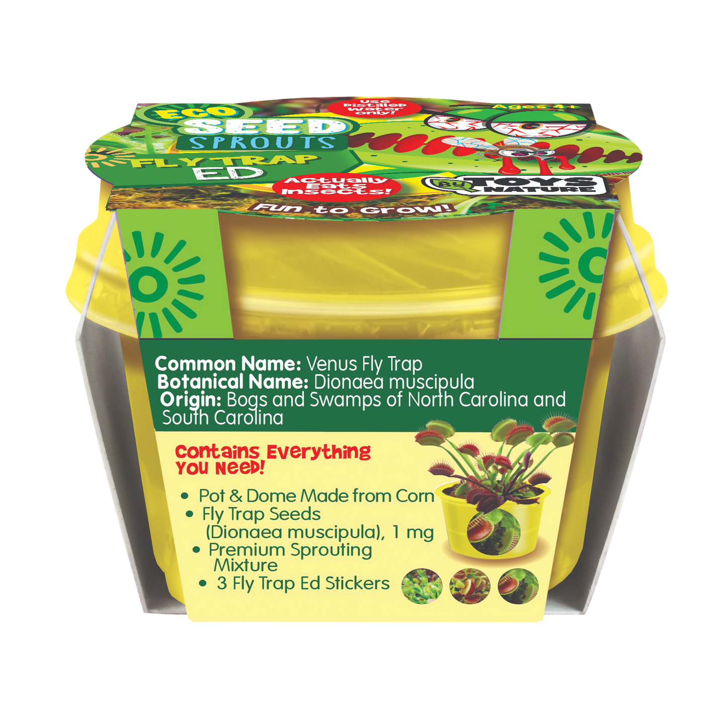 Eco Seed Sprouts Flytrap Ed - Multipack of 5