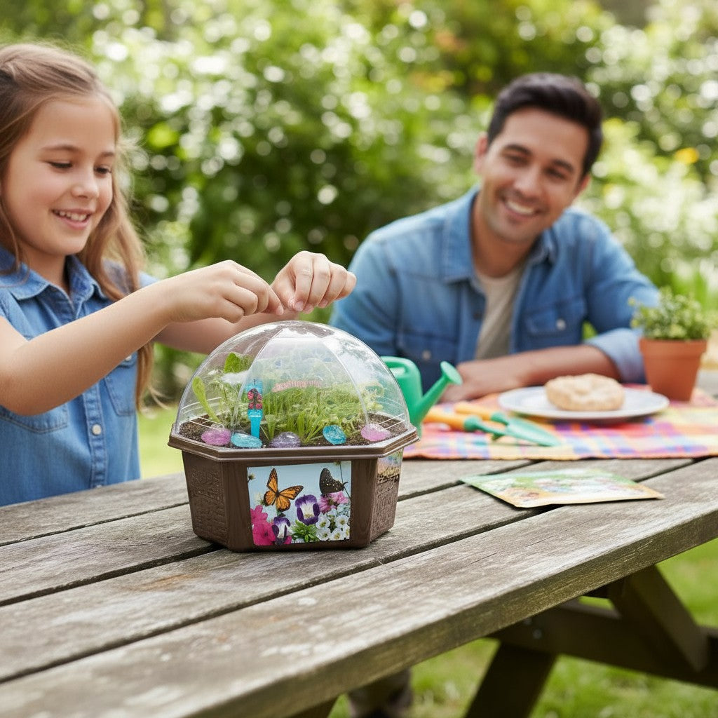 Bountiful Butterfly Garden Biosphere Terrarium
