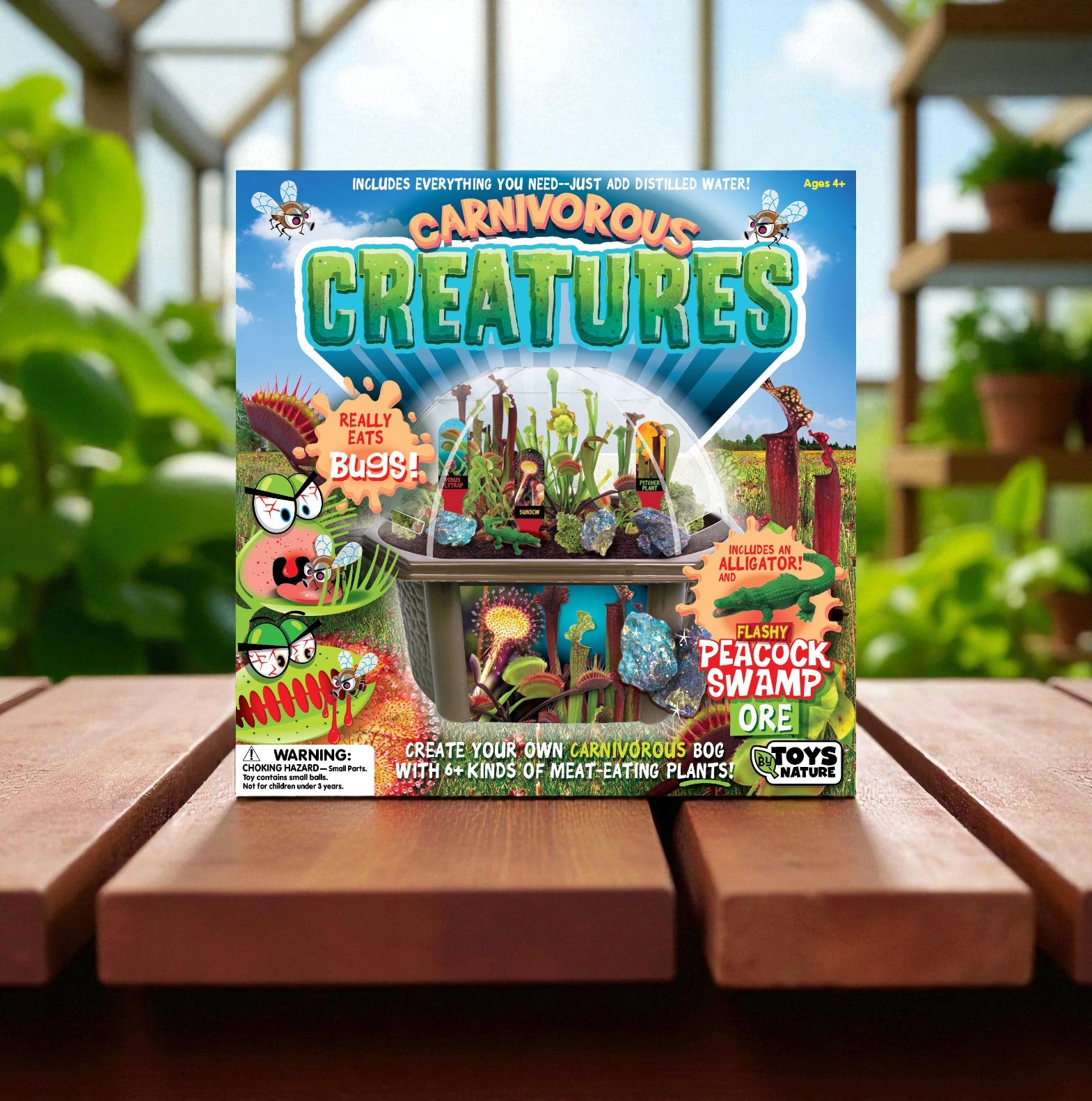 Carnivorous Creatures Biosphere Terrarium – Unique Gardener