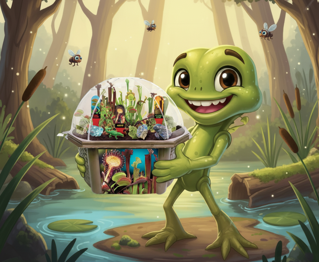 Carnivorous Creatures Biosphere Terrarium