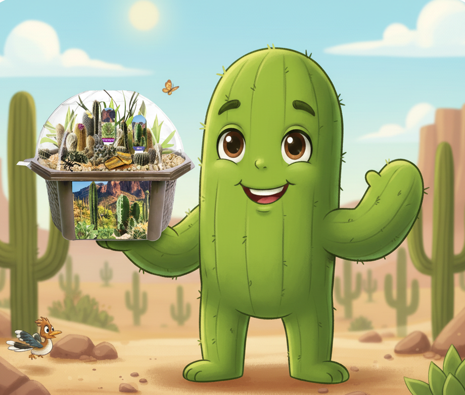 Desert Dome Biosphere Terrarium