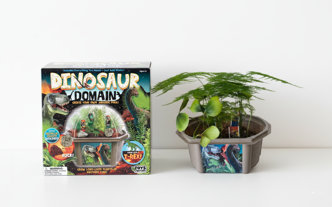 Dinosaur Domain Biosphere Terrarium