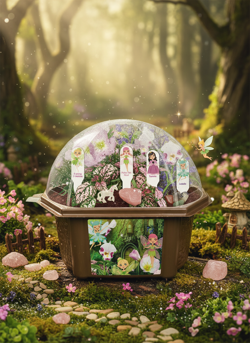 Fanciful Fairy Garden Biosphere Terrarium