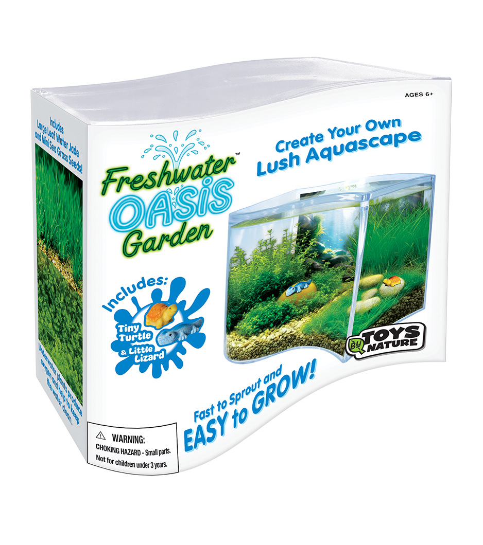 Freshwater Oasis Garden Wave Terrarium