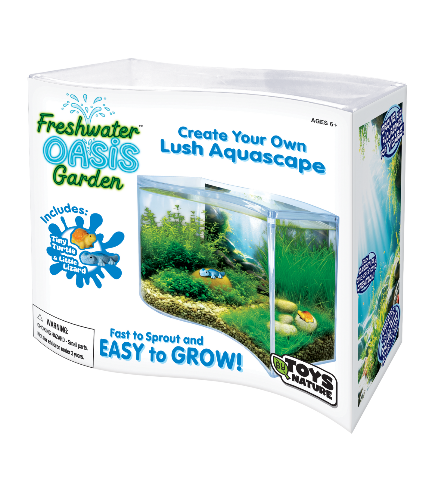 Freshwater Oasis Garden Wave Terrarium