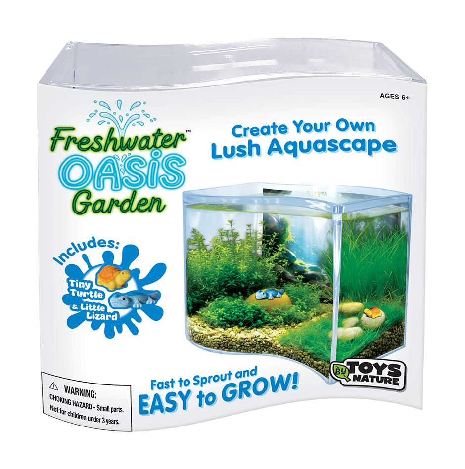 Freshwater Oasis Garden Wave Terrarium