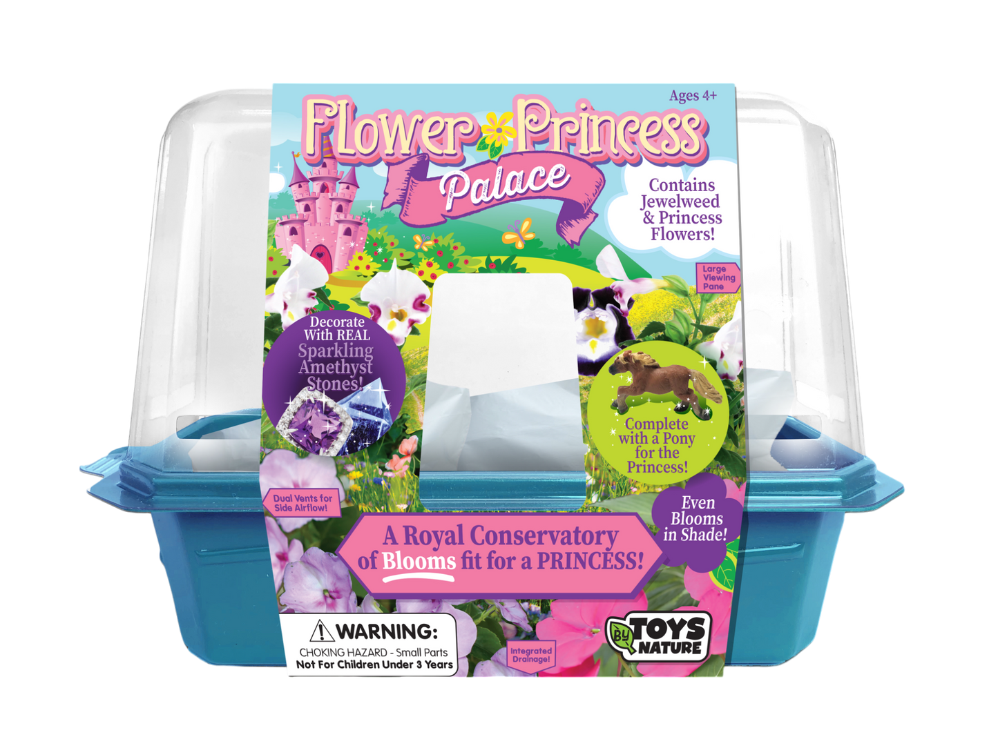 Flower Princess Palace Mini World Terrarium