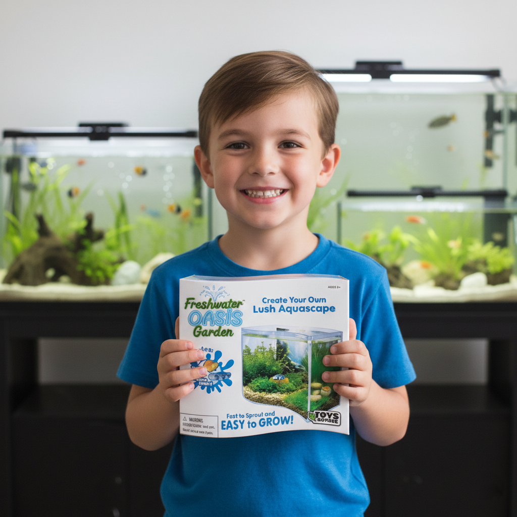 Freshwater Oasis Garden Wave Terrarium