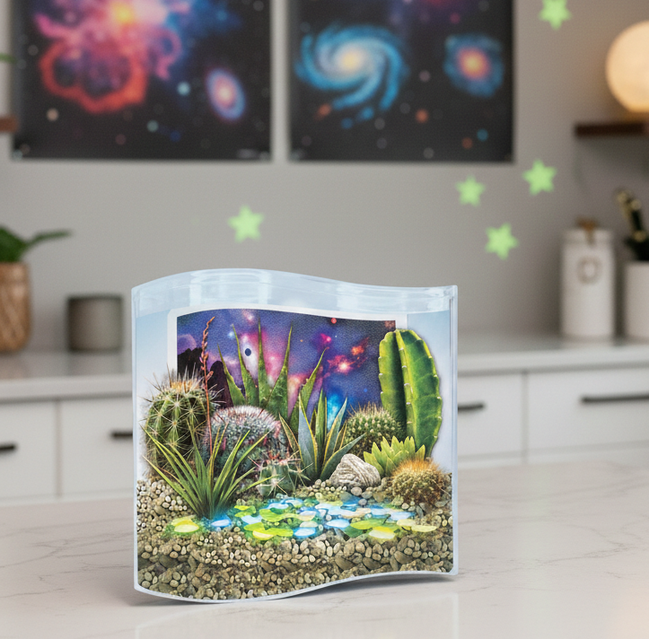 Galaxy Garden Wave Terrarium