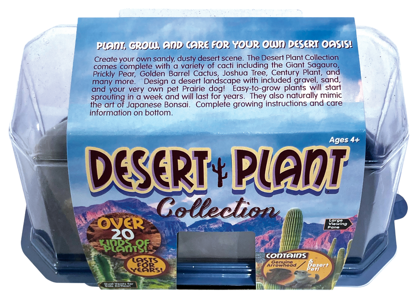 Desert Plant Collection Mini World Terrarium