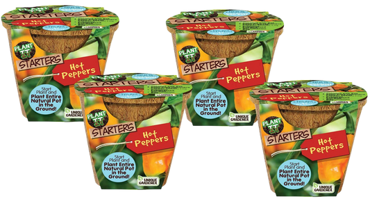 Hot Peppers Plant-It-Starters - Multipack of 4