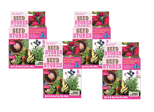 Seed Stones Bird and Butterfly - Multipack of 4