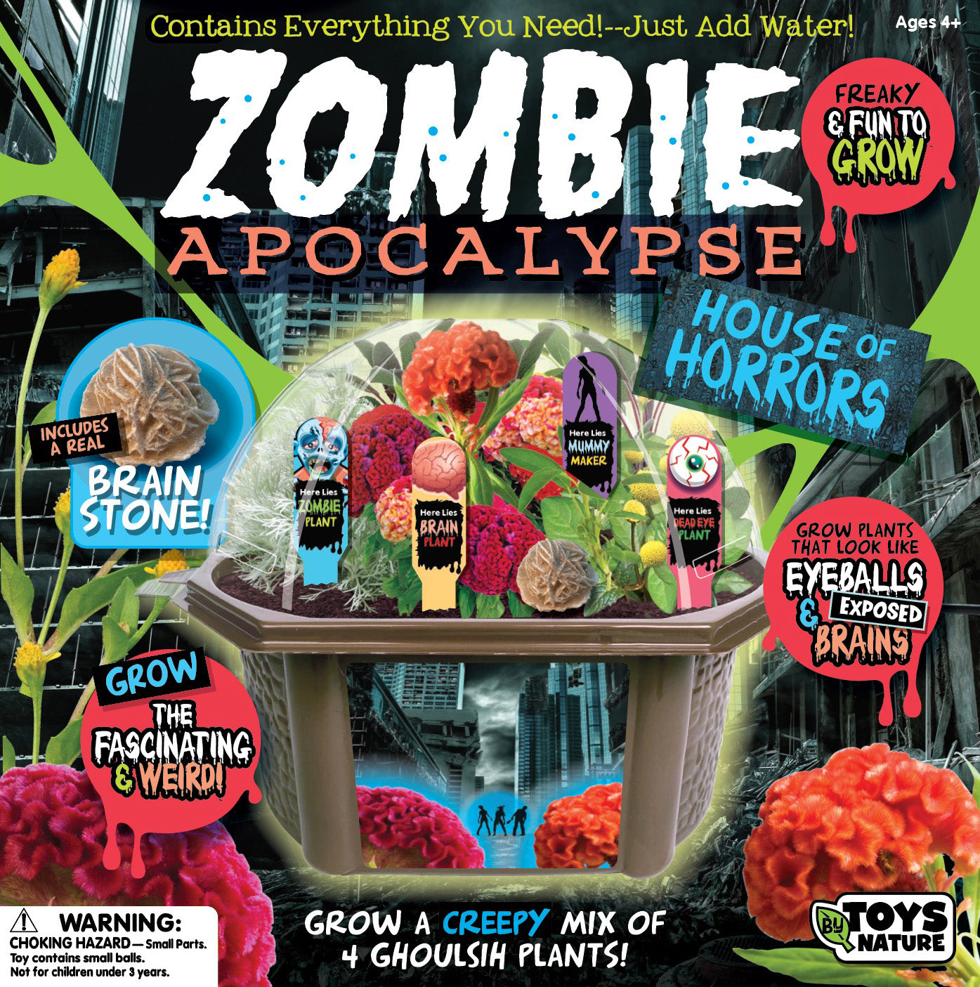 Zombie Apocalypse Biosphere Terrarium